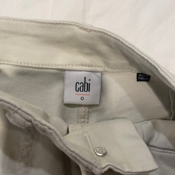 CAbi elastic ankle tan khaki pants - Picture 2 of 5